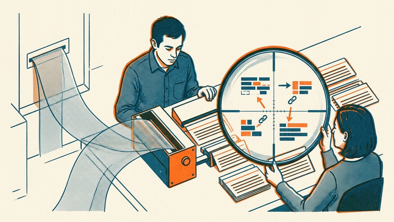 Editorial graphic of a 20-prompt audit separating vanity metrics from actionable citation gaps.