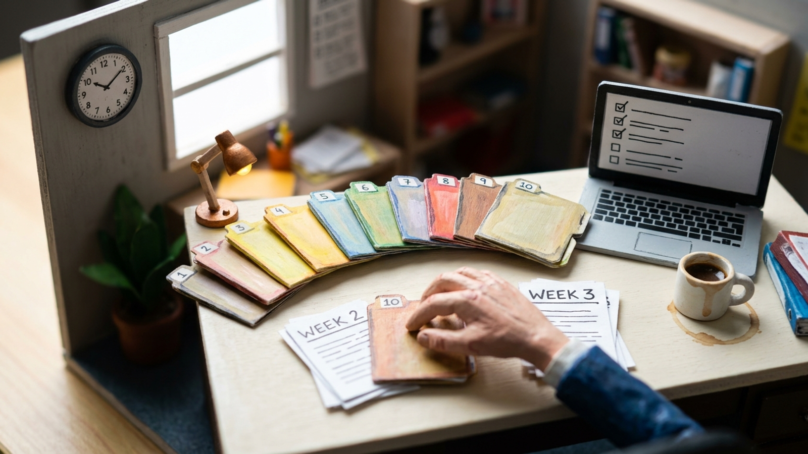 One account manager coordinating AEO work across ten client domains