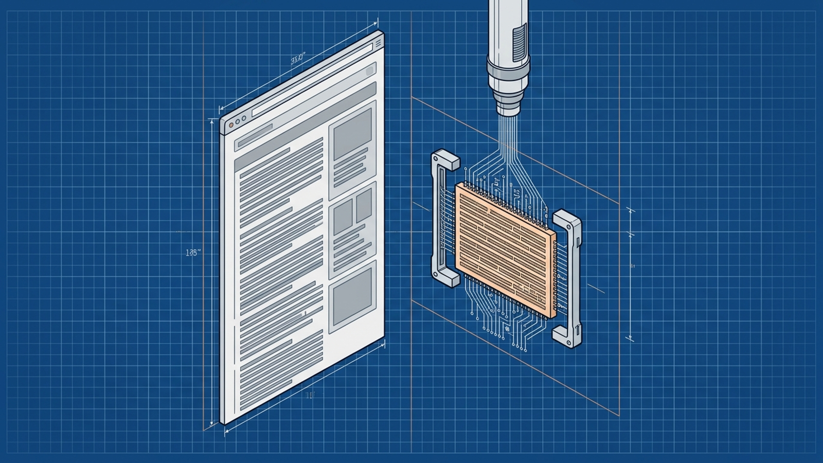 Cutaway of a long webpage highlighting one relevant passage.